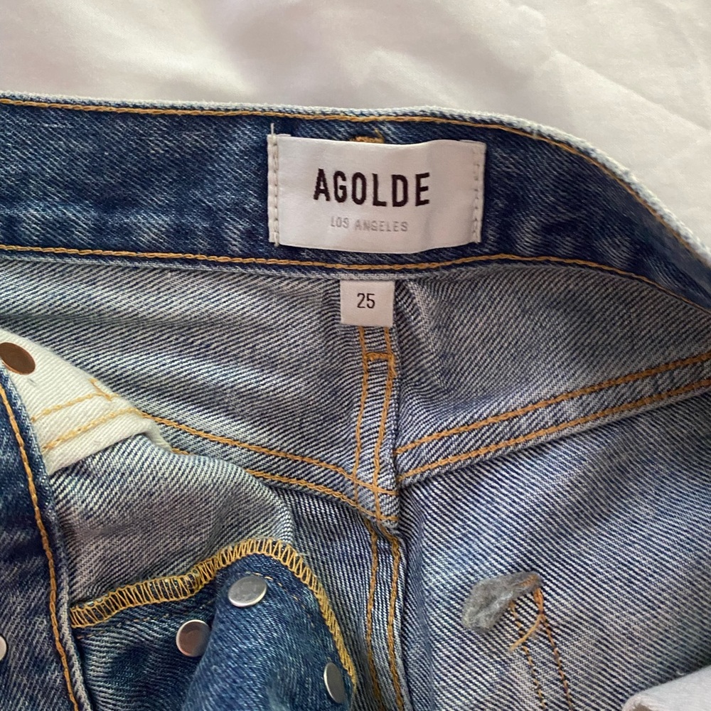 Agolde denim shorts